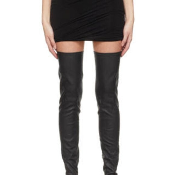 NWT Rick Owens nylon black bud shorts L/XL 48
